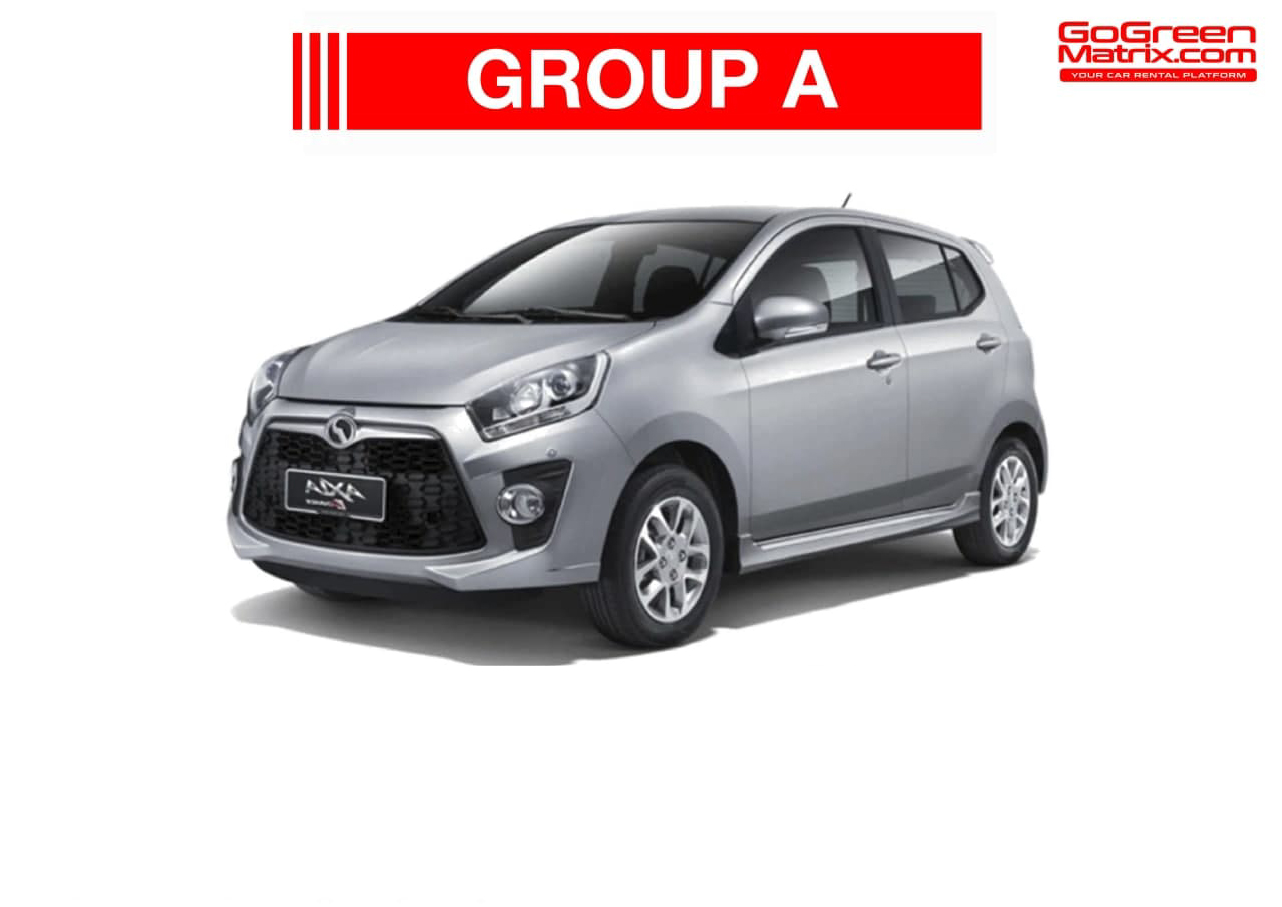 Perodua Axia 1.0 (A) or Similar (LGK) - A
