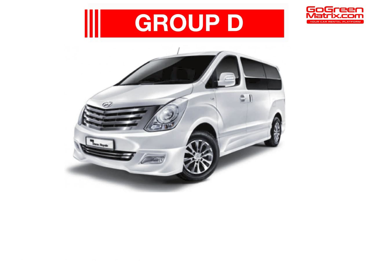 Hyundai Starex 2.5 (A) or Similar (LGK) - D