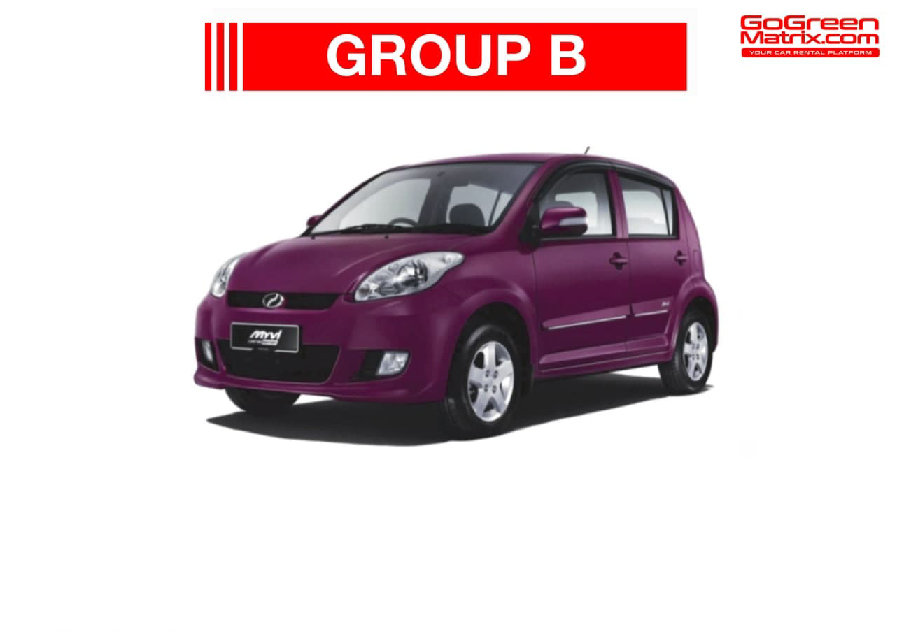 Perodua Myvi 1.3 (A) or Similar (LBU) - B