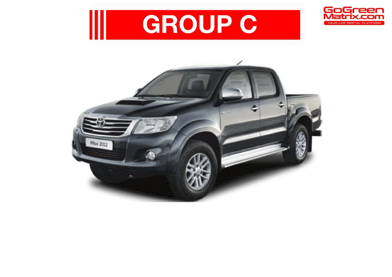 Toyota Hilux 2.5 (A) or Similar (LBU) - C