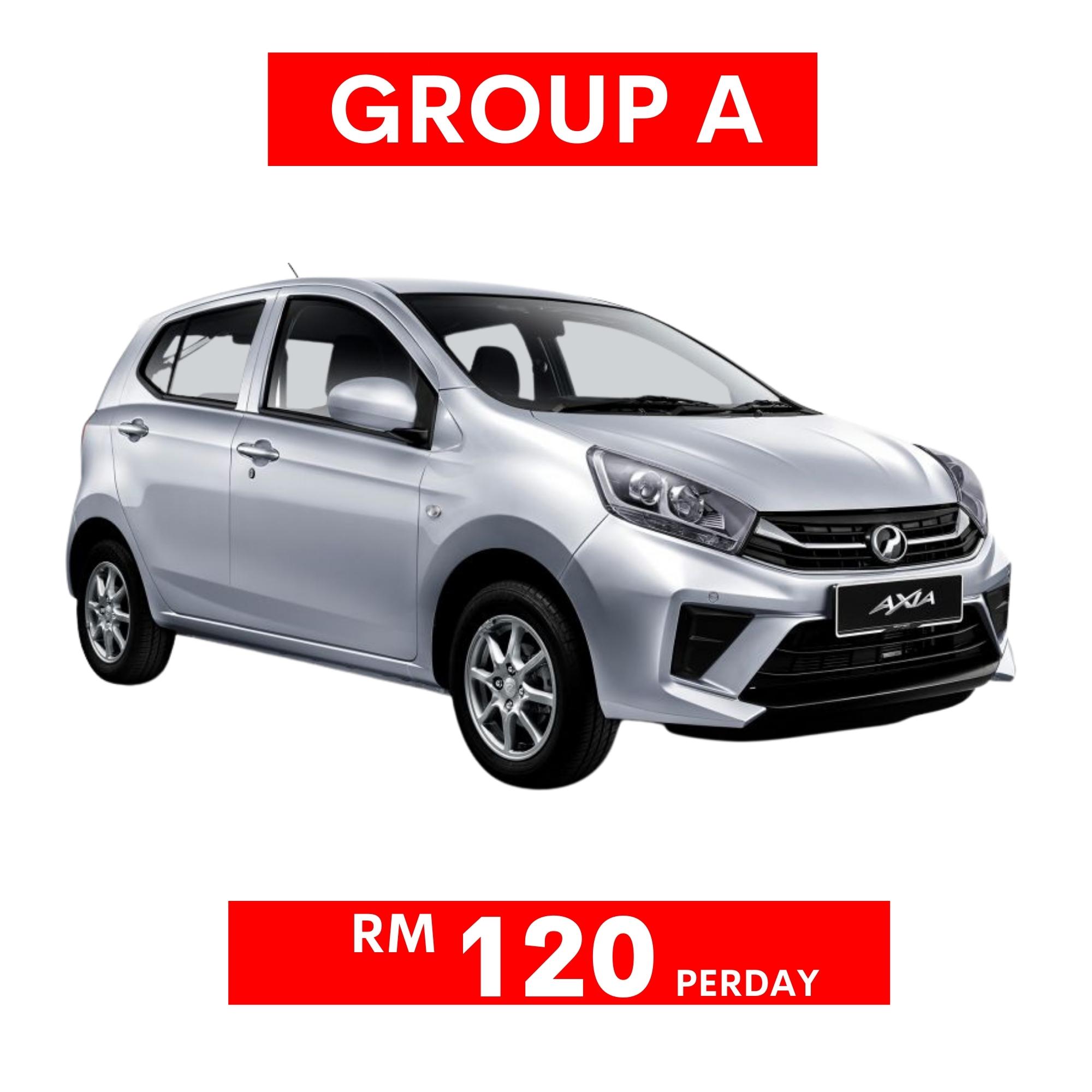 Perodua Axia 1.0 (A) or Similar