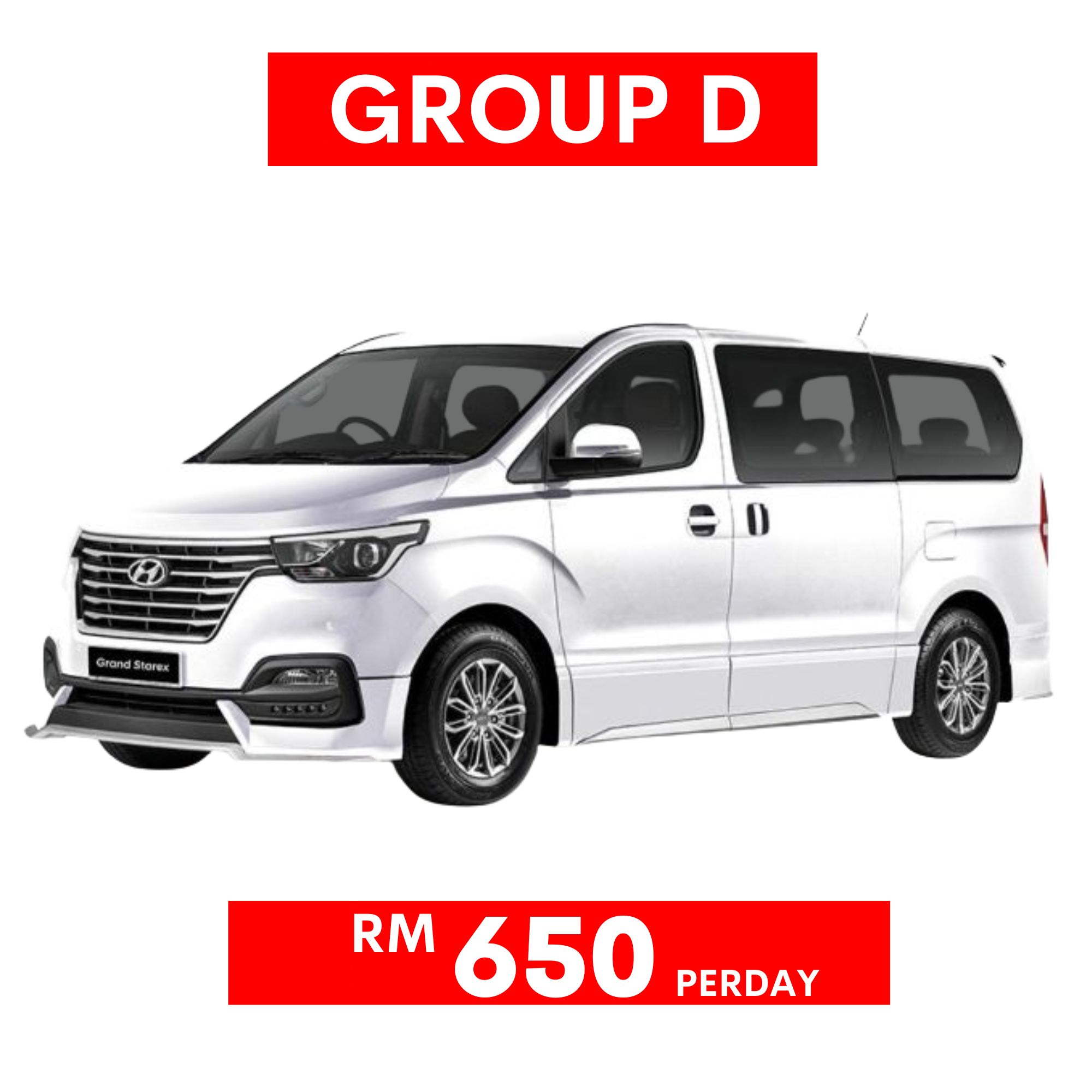 Hyundai Starex 2.5 (A) or Similar