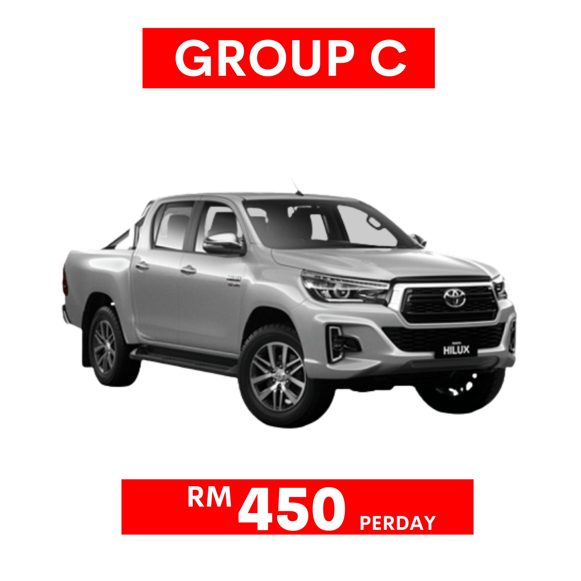 Toyota Hilux 2.5 (A) or Similar