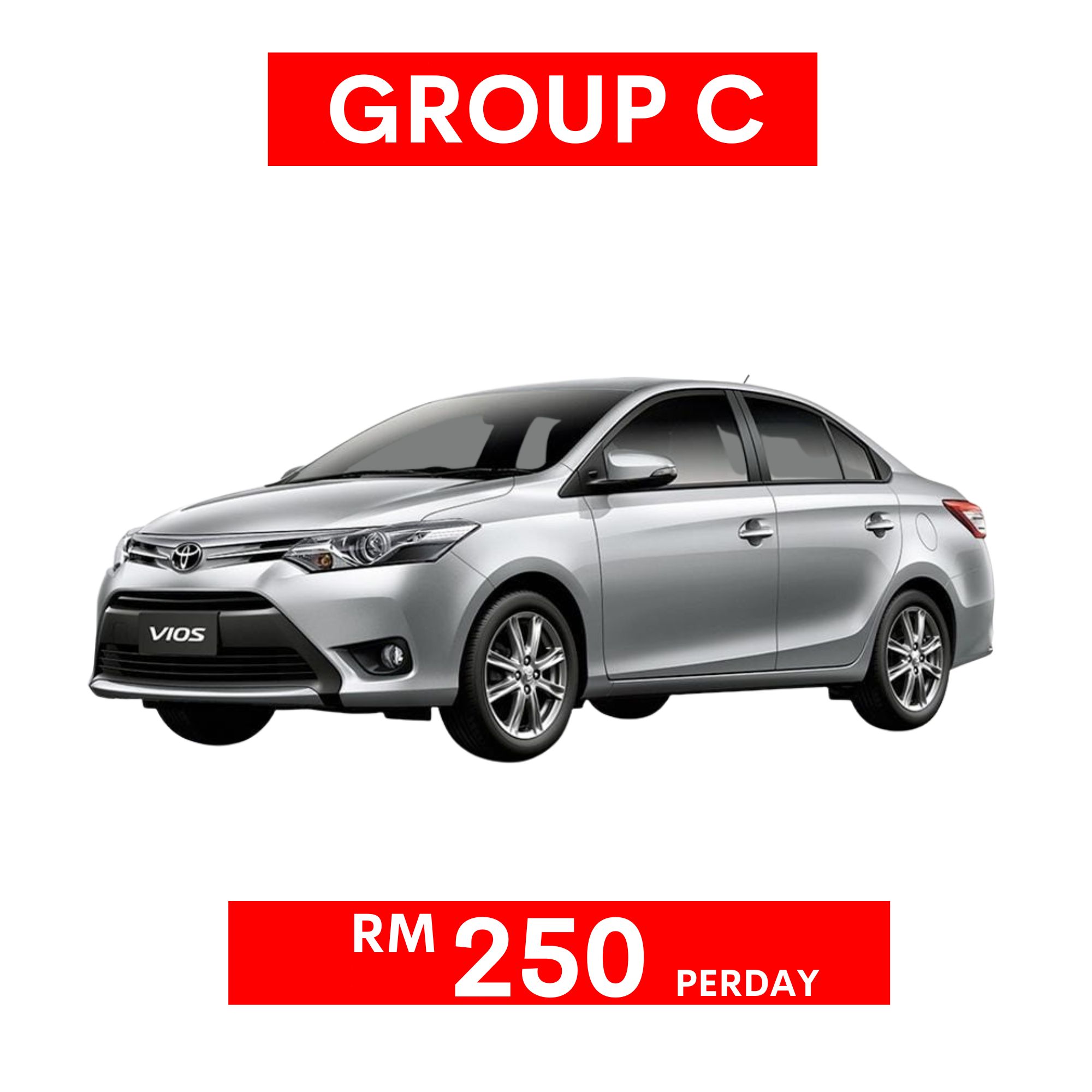 Toyota Vios 1.5 (A) or Similar