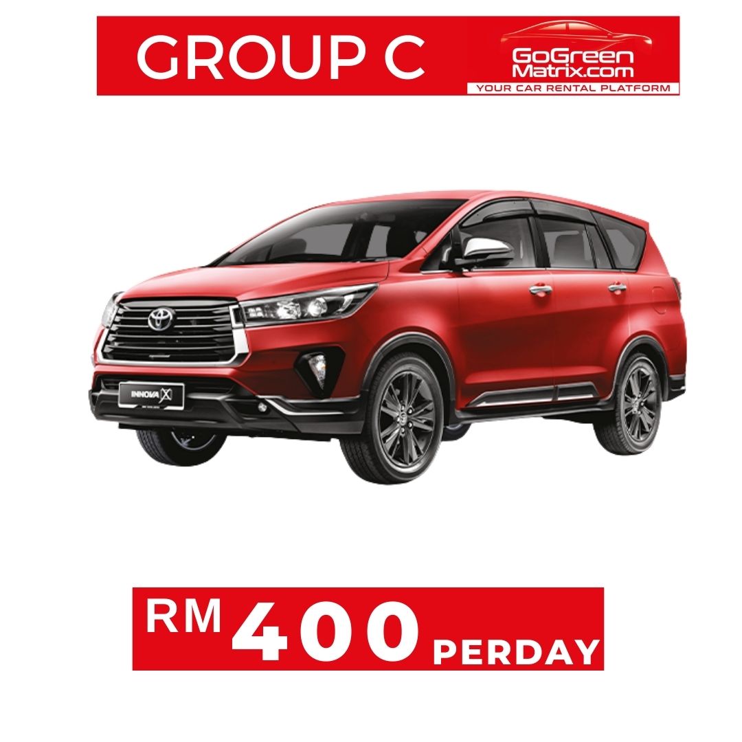 Toyota Innova 2.0 (A) or Similar