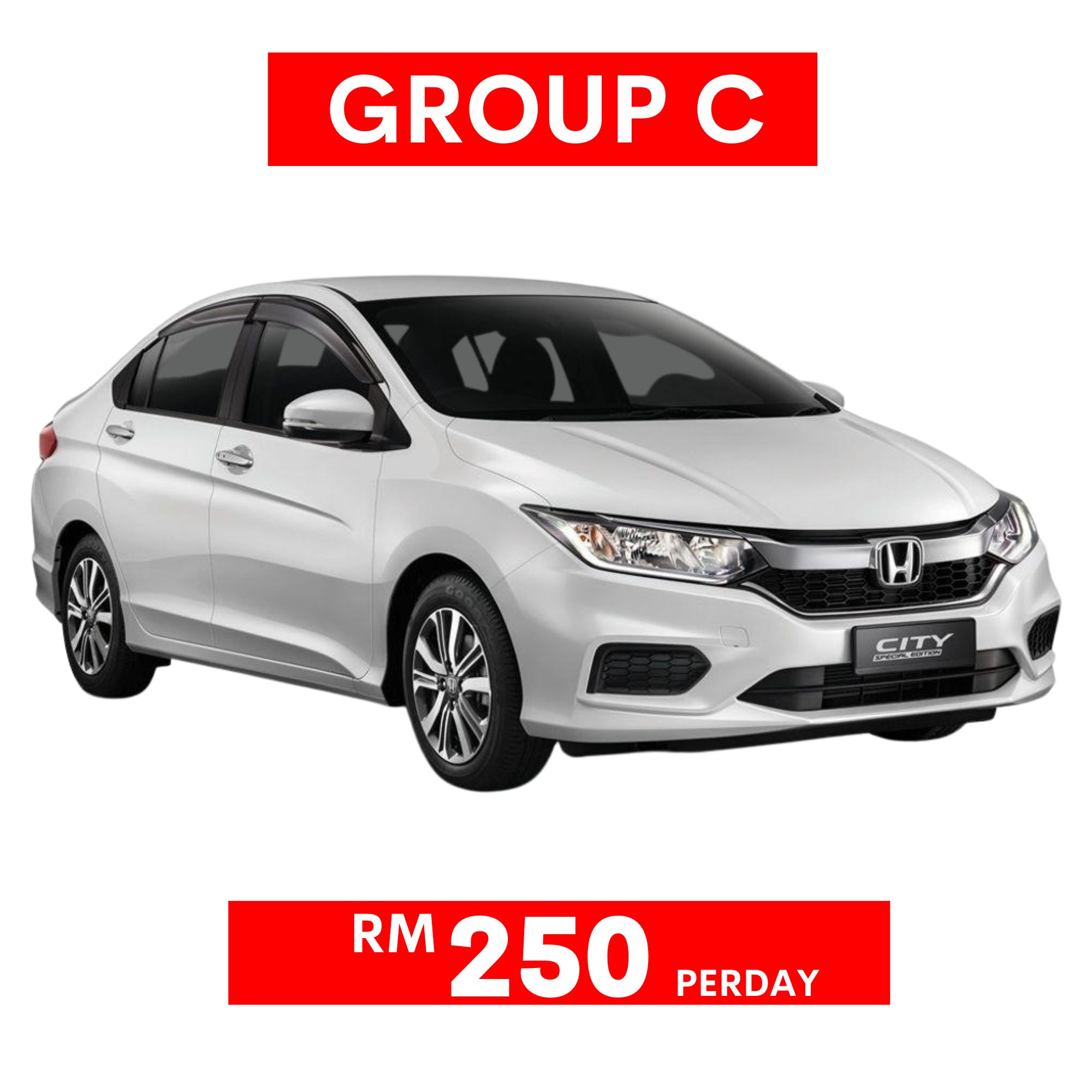 Honda City 1.5 (A) or Similar