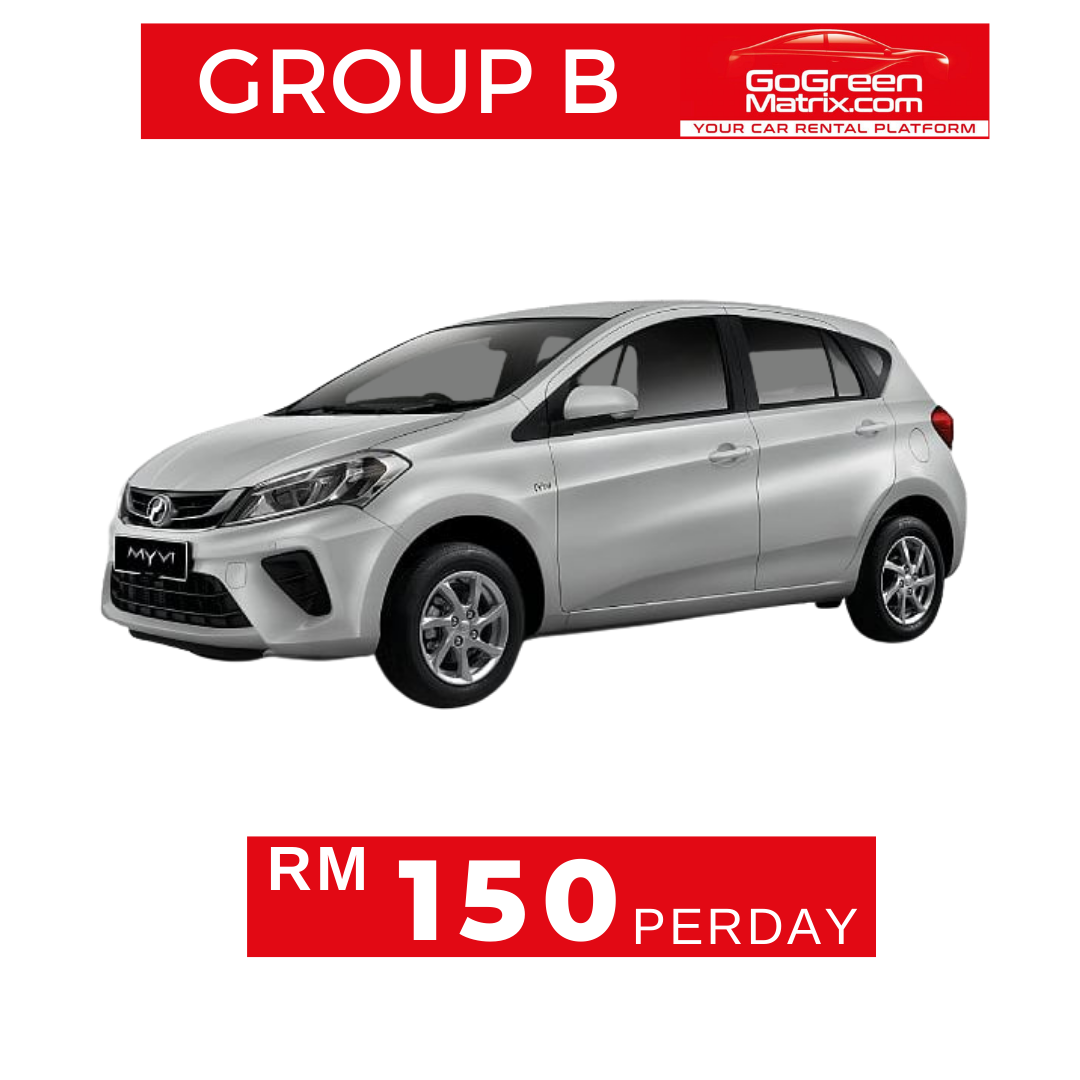 Perodua Myvi New 1.3 (A) or Similar