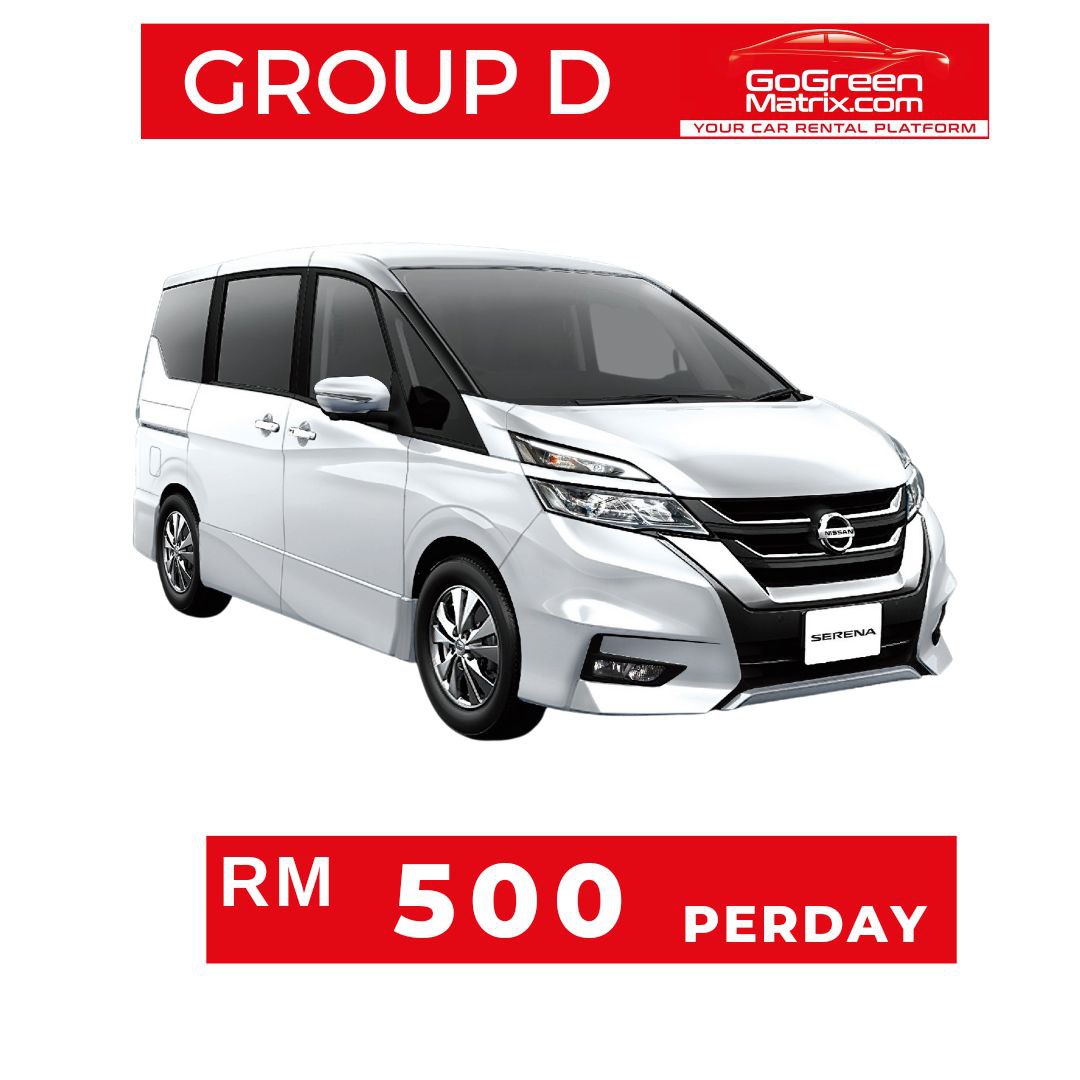Nissan Serena 2.0 (A) or Similar