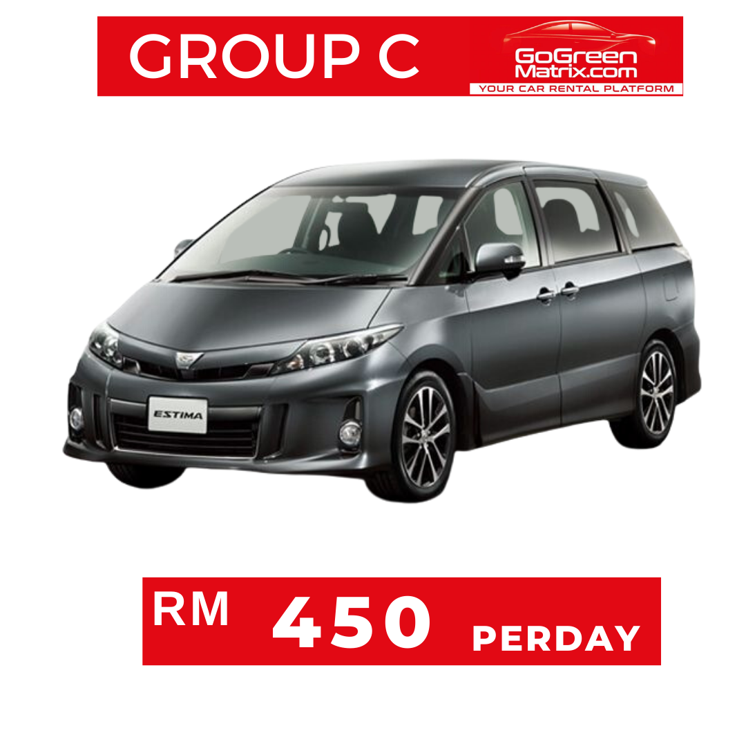 Toyota Estima 2.4 (A) or Similar