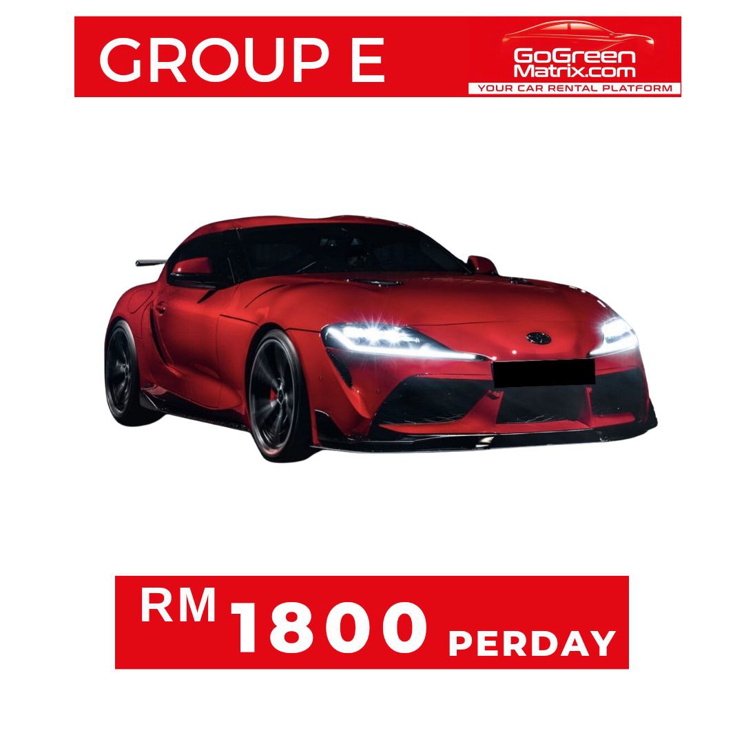 Toyota Supra (A) or Similar