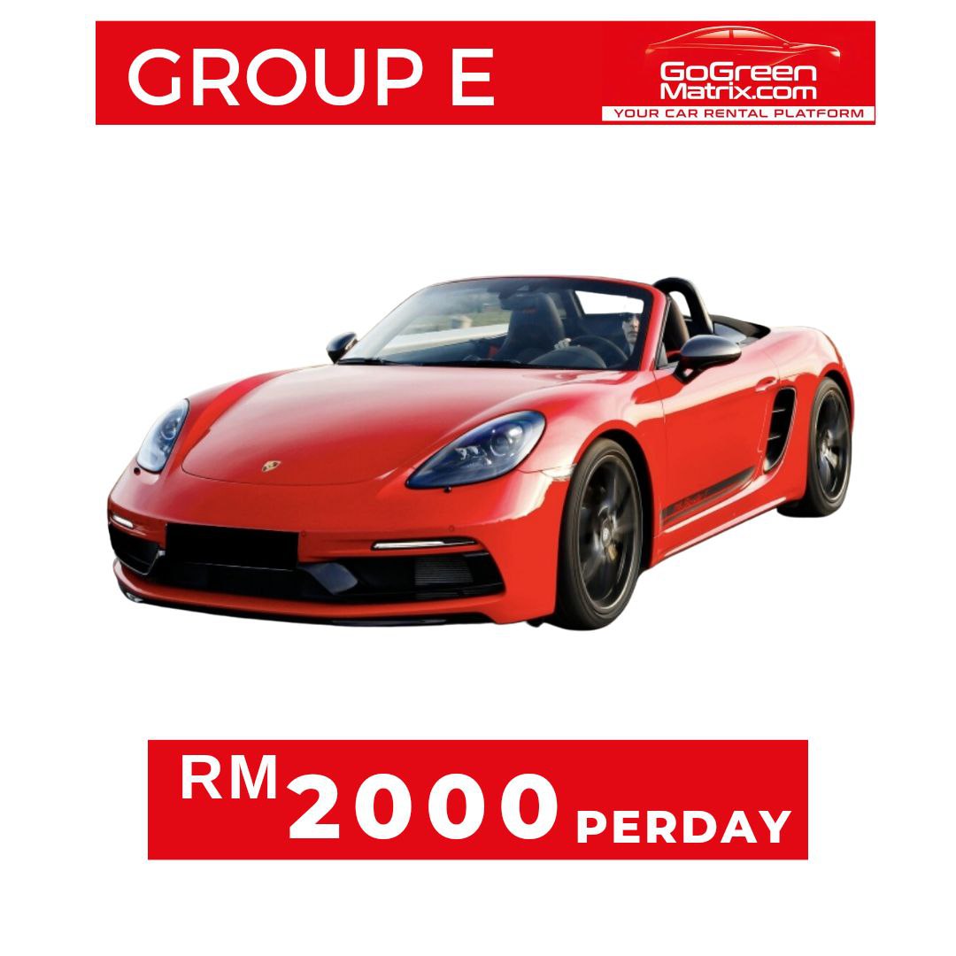 Porsche Boxster GTS (A) or Similar