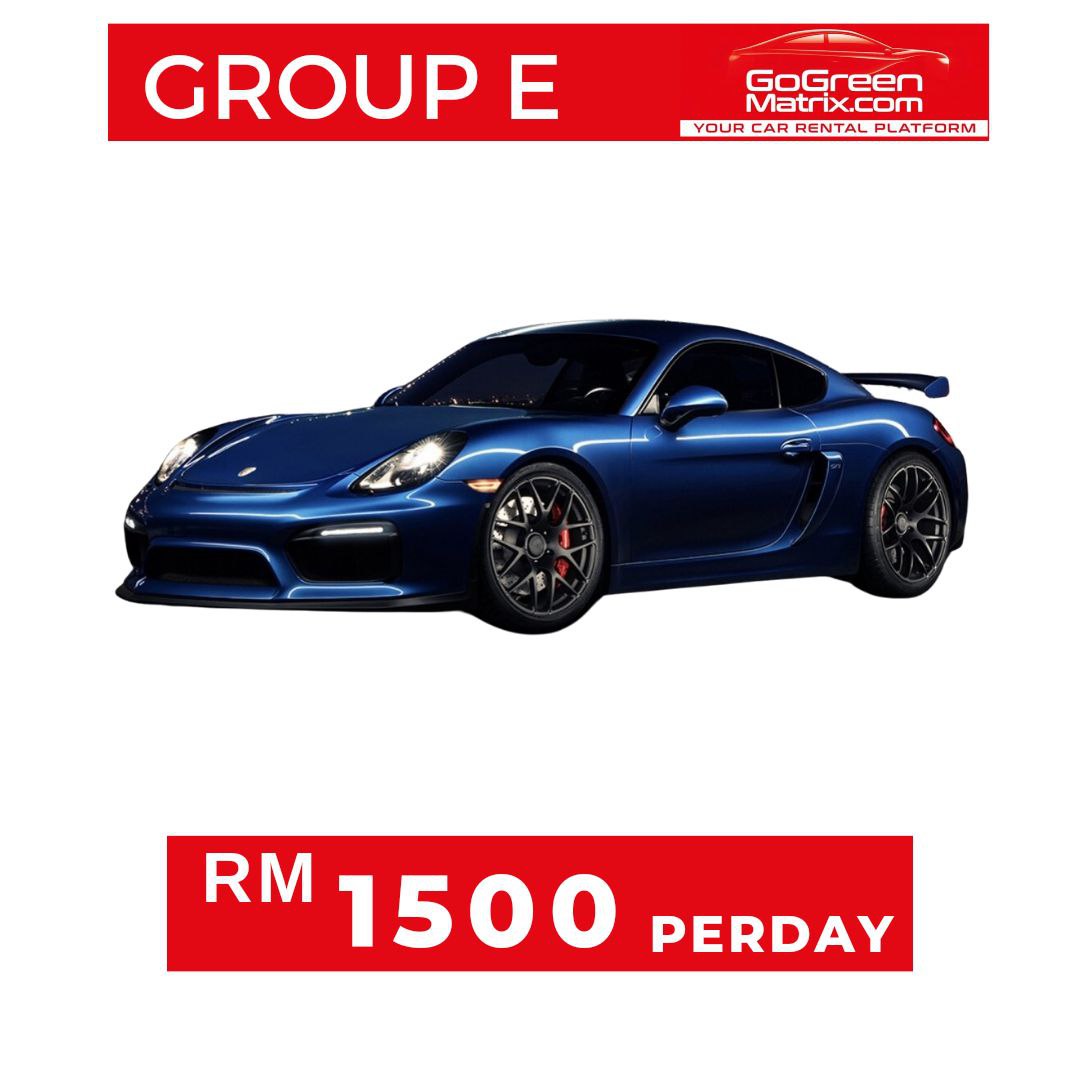Porsche Cayman 718 (A) or Similar
