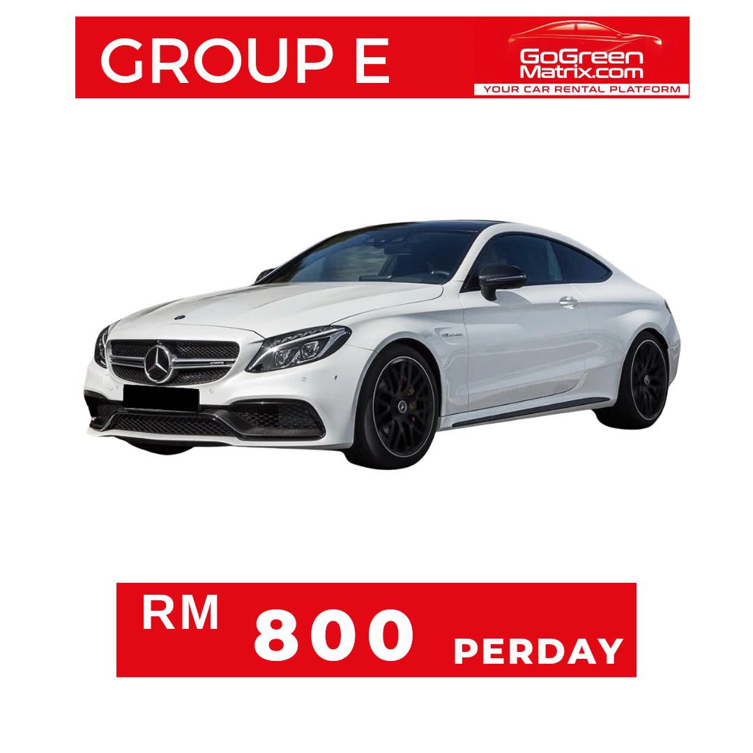 Mercedes C180 AMG (A) or Similar