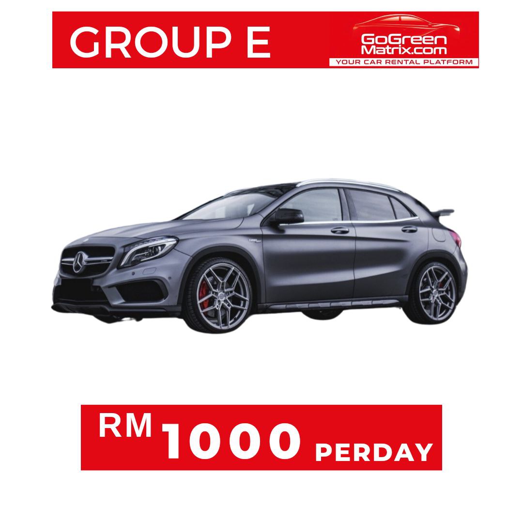 Mercedes GLA45 AMG (A) or Similar