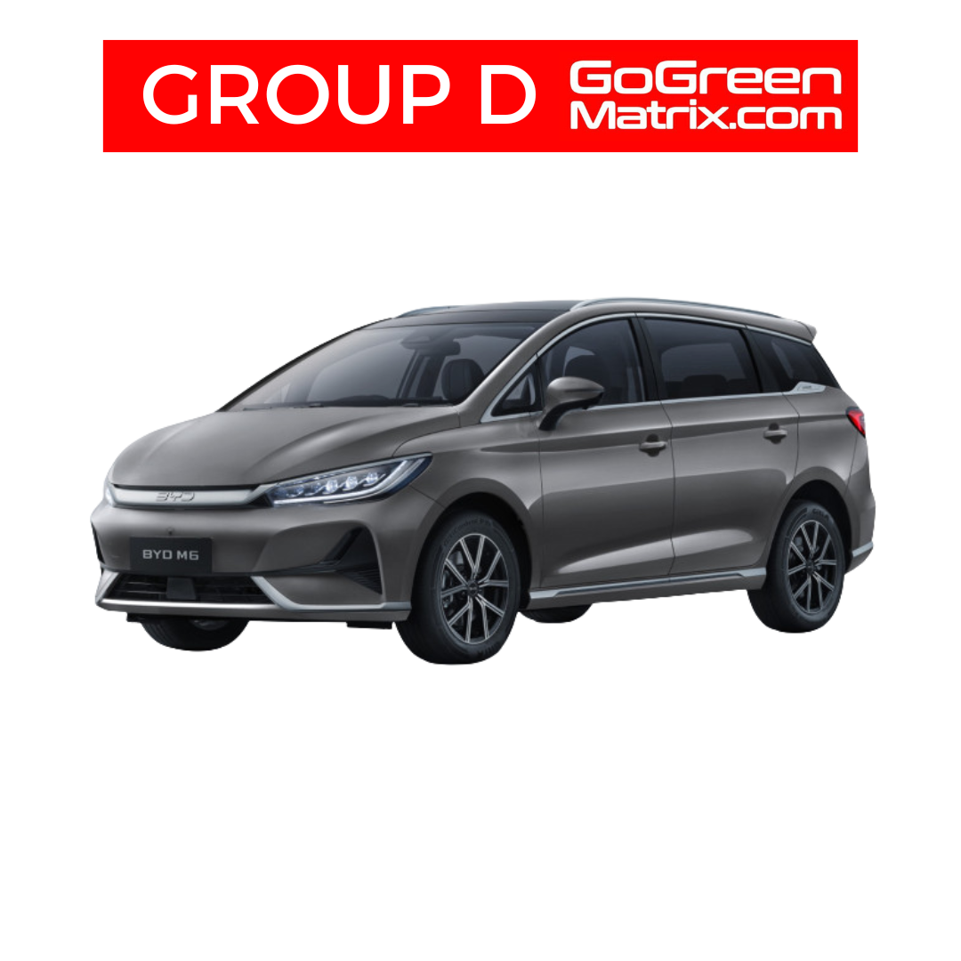 BYD M6 (EV) or Similar - D
