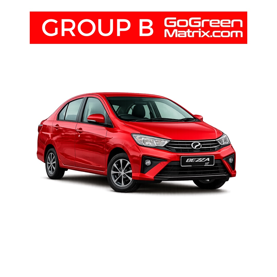 Perodua Bezza 1.0 (A) or Similar - B