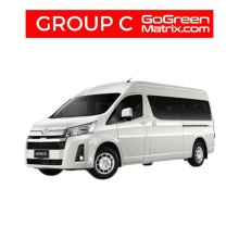Toyota Hiace SLWB 2.8 (A) or Similar - C