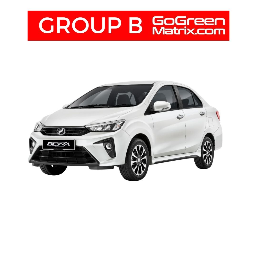 Perodua Bezza 1.3 AV (A) or Similar - B